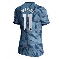 Camisa de Futebol Aston Villa Ollie Watkins #11 Equipamento Alternativo Mulheres 2023-24 Manga Curta